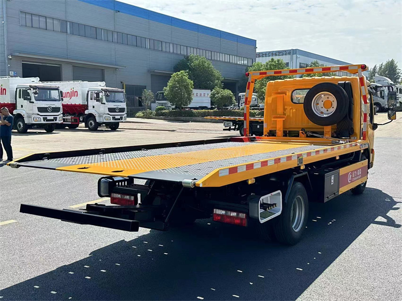 東風D6重載型藍牌清障車